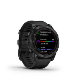 Garmin Fenix 7 Sapphire Solar Multisport Smartwatch -Fitness Equipment Sale fenix 7 sapphire solar black dlc titanium with black band 3