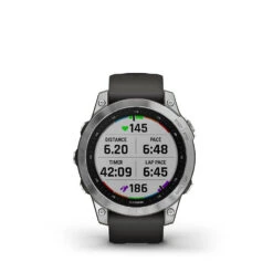 Garmin Fenix 7 Multisport GPS Smartwatch -Fitness Equipment Sale fenix 7 silver with graphite band 8
