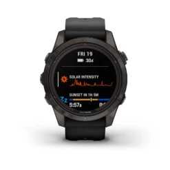 Garmin Fenix 7S Pro Sapphire Solar Smartwatch -Fitness Equipment Sale fenix 7s pro 42 sapphire solar carbon gray dlc titanium 2