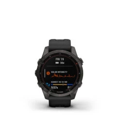 Garmin Fenix 7S Sapphire Solar Multisport GPS Smartwatch -Fitness Equipment Sale fenix 7s sapphire solar carbon gray dlc titanium with black band 2
