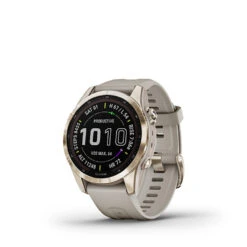 Garmin Fenix 7S Sapphire Solar Multisport GPS Smartwatch -Fitness Equipment Sale fenix 7s sapphire solar cream gold titanium with light sand band 1