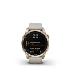 Garmin Fenix 7S Sapphire Solar Multisport GPS Smartwatch -Fitness Equipment Sale fenix 7s sapphire solar cream gold titanium with light sand band 2