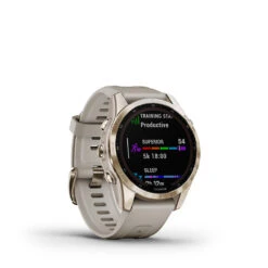 Garmin Fenix 7S Sapphire Solar Multisport GPS Smartwatch -Fitness Equipment Sale fenix 7s sapphire solar cream gold titanium with light sand band 3