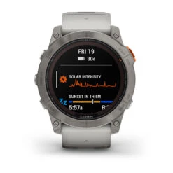 Garmin Fenix 7X Pro Sapphire Solar Smartwatch -Fitness Equipment Sale fenix 7x pro 51 sapphire solar titanium fog gray 2 43630e5f 9893 4262 b787 49a3311d9626