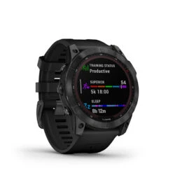 Garmin Fenix 7X Solar Multisport GPS Smartwatch -Fitness Equipment Sale fenix 7x solar slate gray with black band 3
