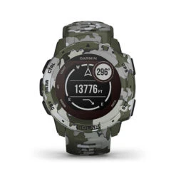 Garmin Instinct Solar Sportsman Camo Edition GPS Smartwatch -Fitness Equipment Sale garmin instinct solar sportsman edition lichen camo 010 02293 16 2