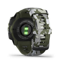 Garmin Instinct Solar Sportsman Camo Edition GPS Smartwatch -Fitness Equipment Sale garmin instinct solar sportsman edition lichen camo 010 02293 16 9