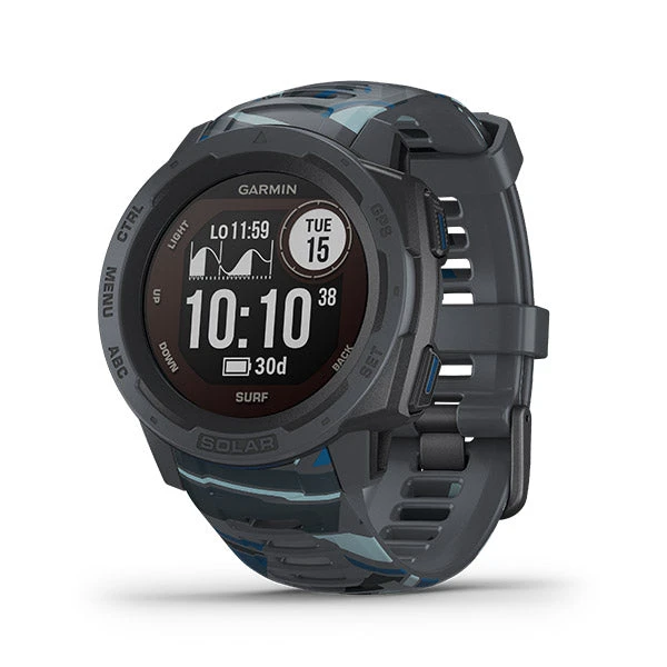 Garmin Instinct Solar Surf Edition GPS Smartwatch 1 Garmin Instinct Solar Surf Edition GPS Smartwatch
